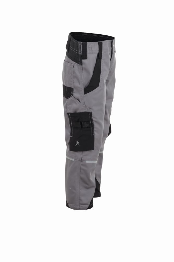 Produktbild Planam Norit Kids Bundhose mit Knietaschen zink schwarz Gr. 158 164 bild 7