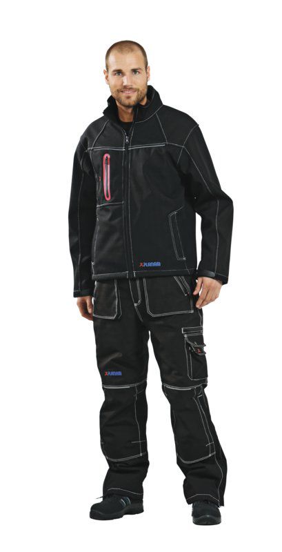 Produktbild Planam Outdoor Basalt Outdoorjacke schwarz Größe XL