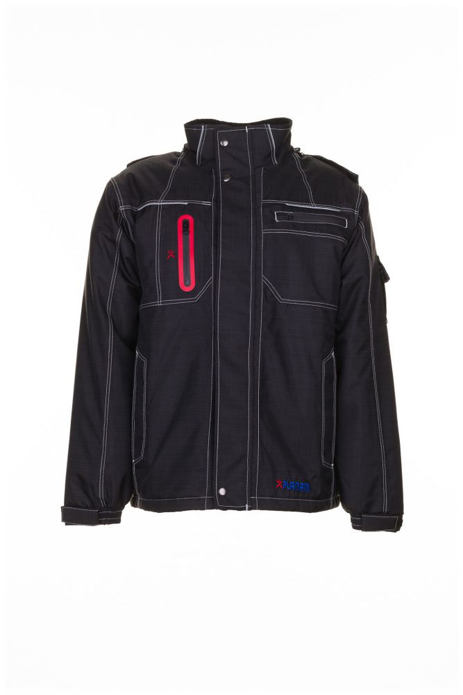 Produktbild Planam Outdoor Basalt Outdoorjacke schwarz Größe XXL bild 3
