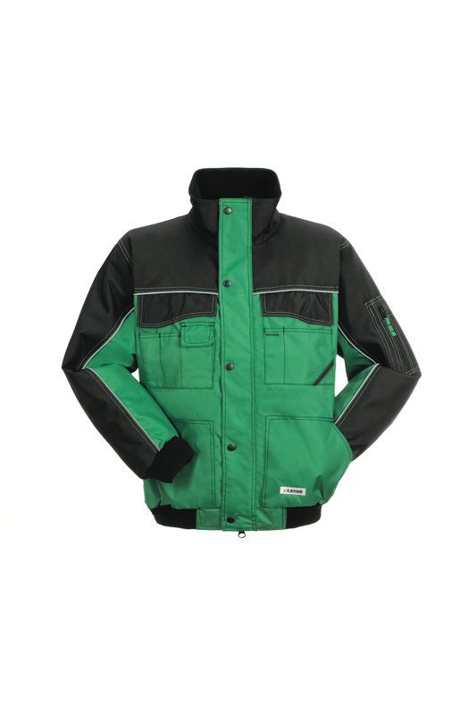 Produktbild Planam Outdoor Dust Blouson farngrün schwarz Größe XXL