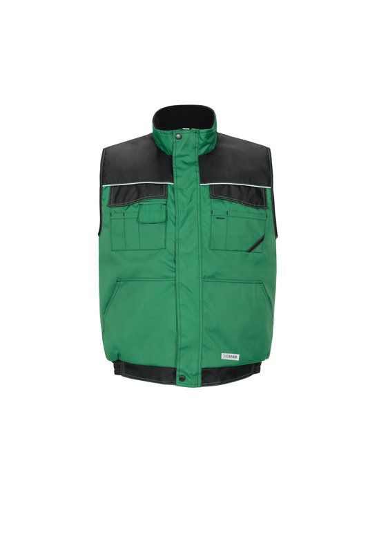 Produktbild Planam Outdoor Dust Weste farngrün schwarz XXL