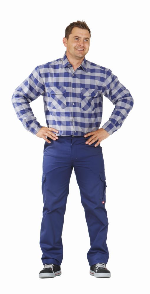 Produktbild Planam Outdoor Easy Herren Bundhose Arbeitshose marine Gr. 110 bild 6