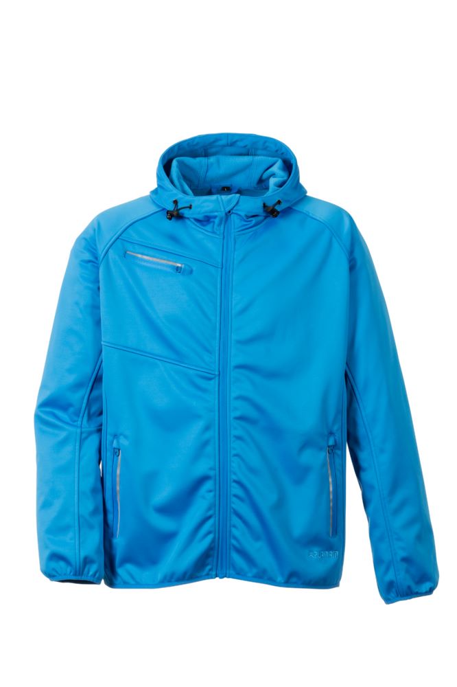 Produktbild Planam Outdoor Fog Softshelljacke blau Größe XXL
