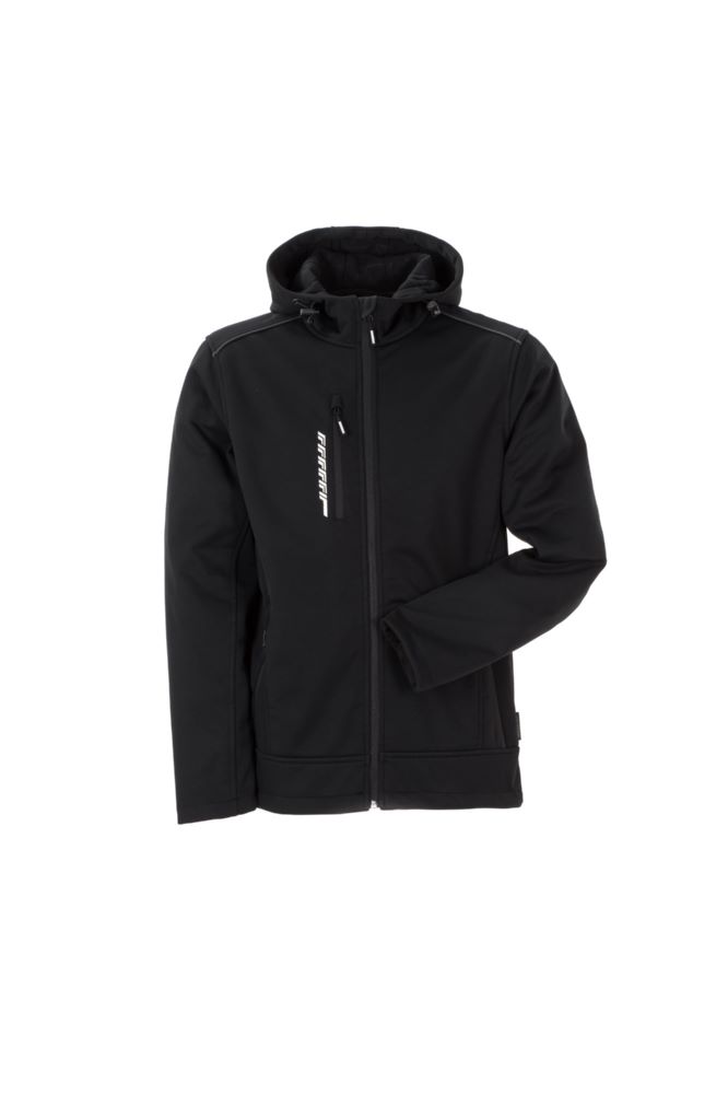 Produktbild Planam Outdoor Hawk Softshelljacke schwarz Größe XL