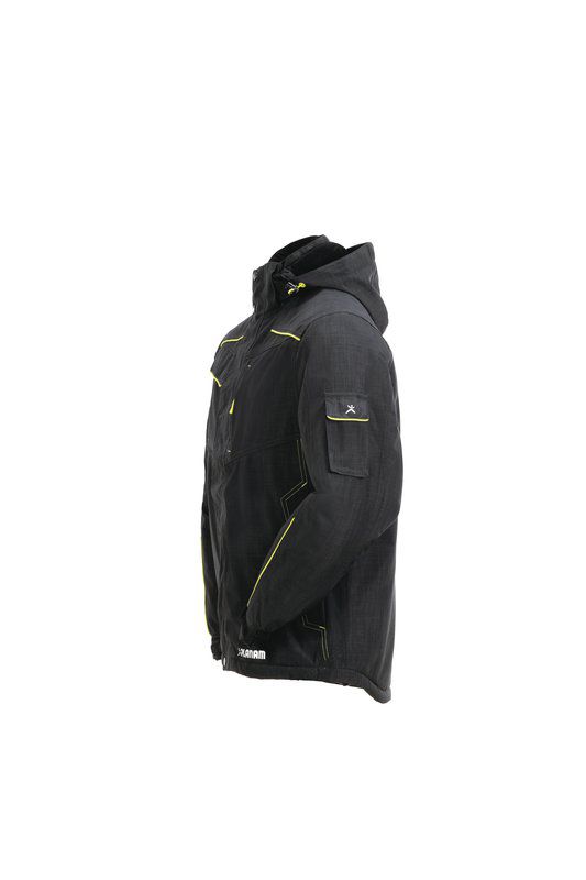 Produktbild Planam Outdoor Neon Regenjacke grau grün Größe M bild 4