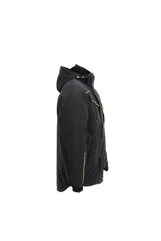 Produktbild Planam Outdoor Neon Regenjacke grau grün Größe L bild 3