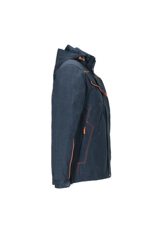 Produktbild Planam Outdoor Neon Regenjacke marine orange Größe XL bild 3