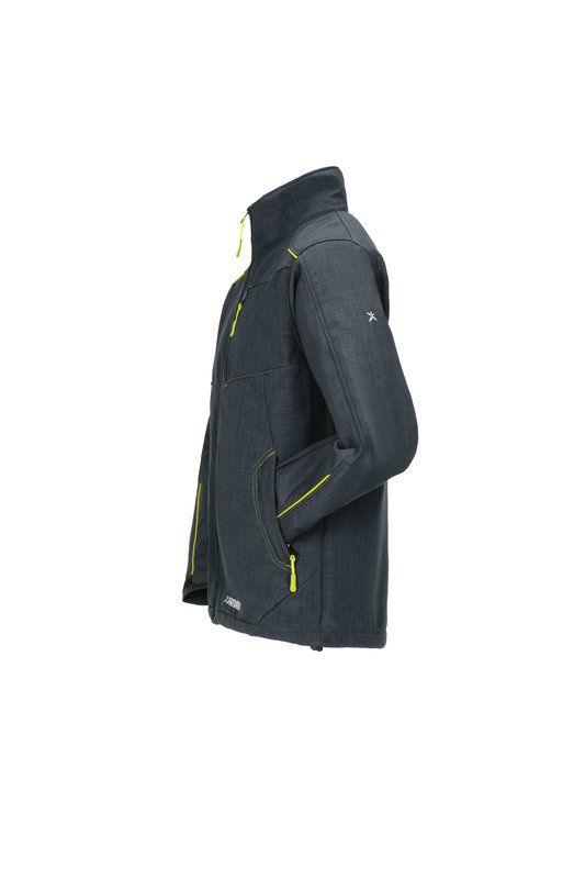 Produktbild Planam Outdoor Neon Softshelljacke grau grün Größe M bild 4
