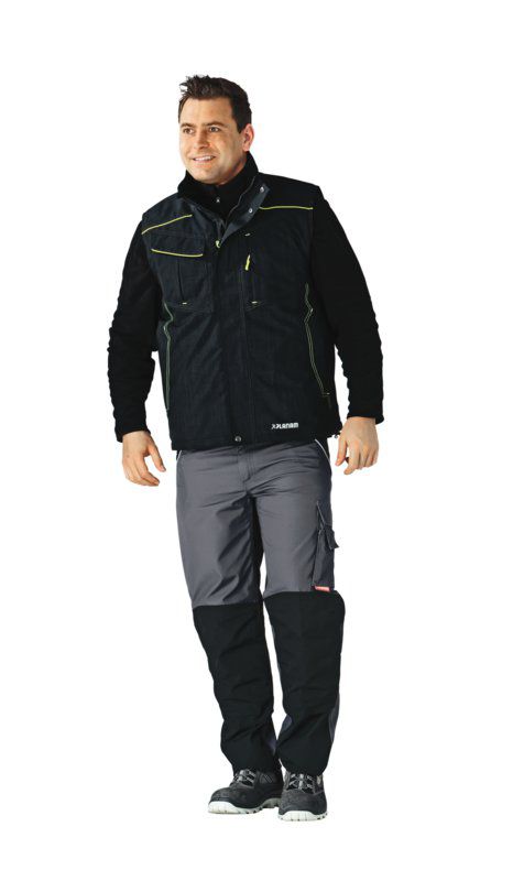 Produktbild Planam Outdoor Neon Weste grau grün M bild 2