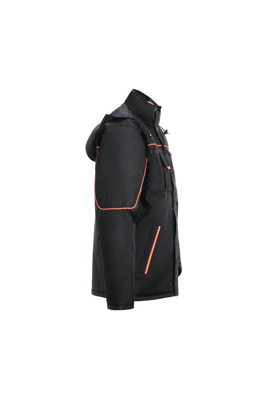 Produktbild Planam Outdoor Piper Winterjacke schwarz orange Größe M bild 3