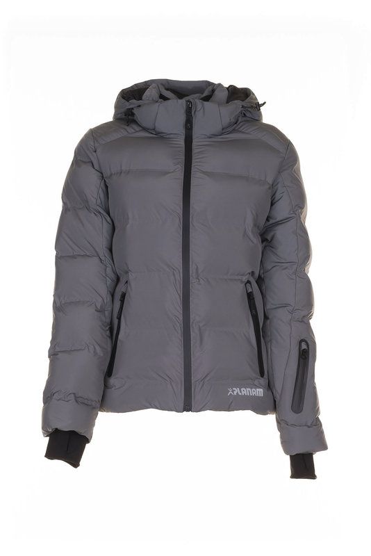 Produktbild Planam Outdoor Powder Damen Regenjacke anthrazit Größe XL