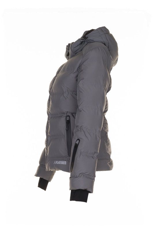 Produktbild Planam Outdoor Powder Damen Regenjacke anthrazit Größe XL bild 4