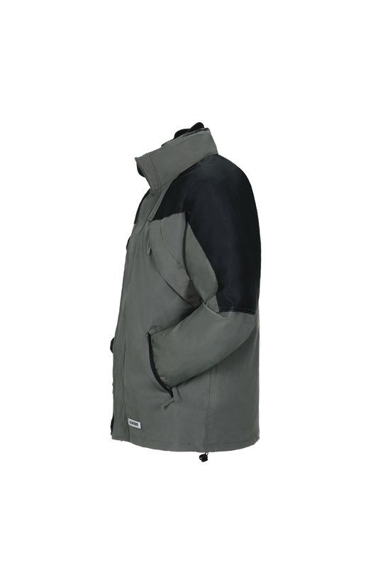 Produktbild Planam Outdoor Redwood Winterjacke zink schwarz Größe L bild 4