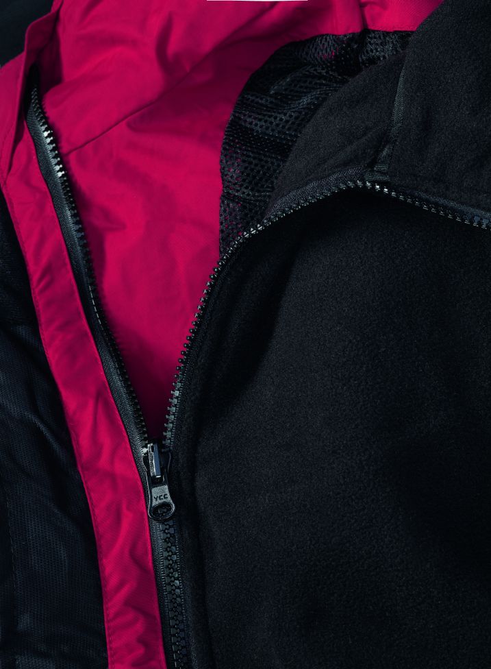 Produktbild Planam Outdoor Redwood Winterjacke zink schwarz Größe L bild 5