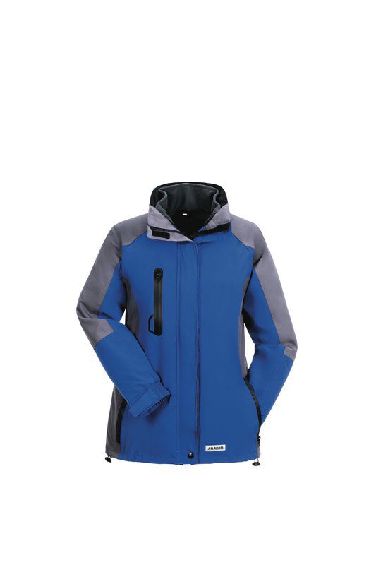 Produktbild Planam Outdoor Regenjacke Shape Damen Jacke blau grau Größe XL