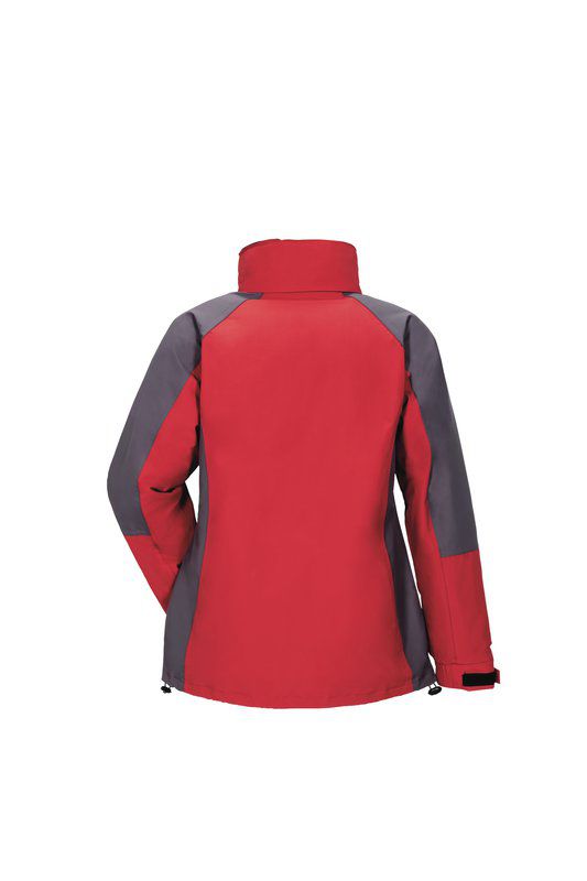 Produktbild Planam Outdoor Regenjacke Shape Damen rot grau Größe S bild 3