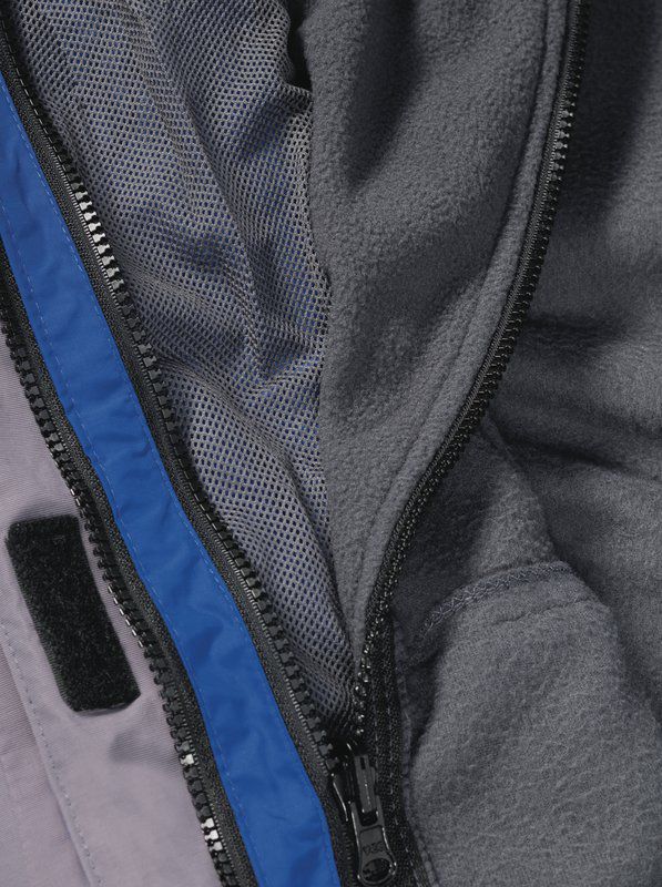 Produktbild Planam Outdoor Regenjacke Shape Damen Jacke blau grau Größe XXL bild 6