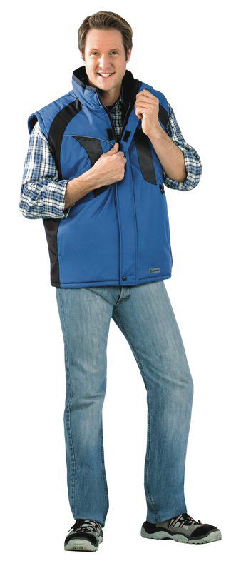 Produktbild Planam Outdoor Space Weste blau schwarz M bild 2