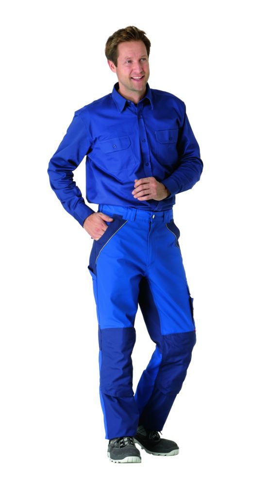 Produktbild Planam Plaline Arbeitshose Bundhose kornblau marine Größe 98 bild 2