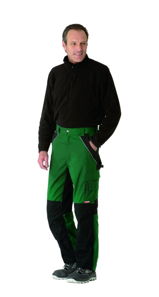 Produktbild Planam Plaline Arbeitshose Bundhose grün schwarz Größe 94 bild 2