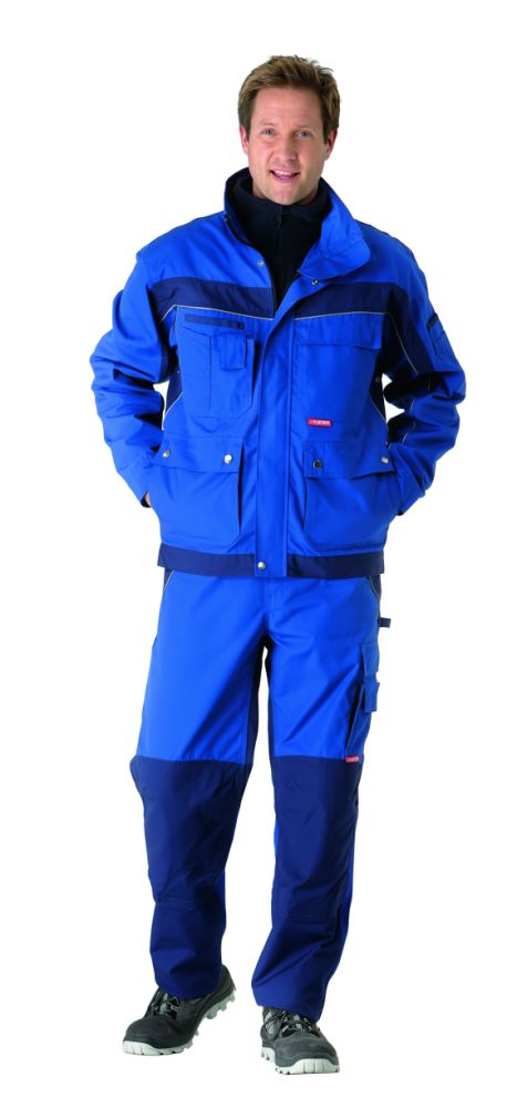 Produktbild Planam Plaline Arbeitsjacke Bundjacke kornblau marine Größe 60 bild 2