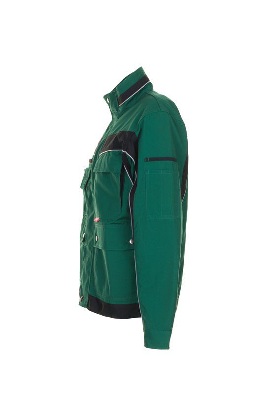 Produktbild Planam Plaline Arbeitsjacke Bundjacke grün schwarz Größe 90 bild 5