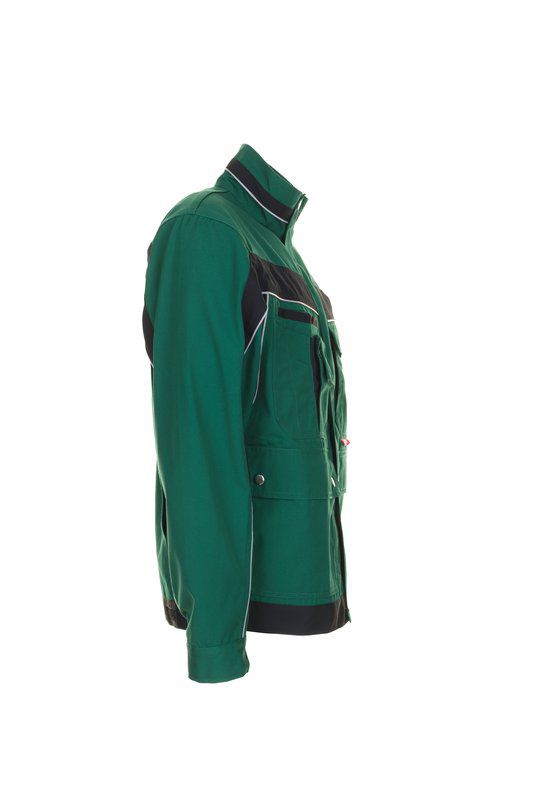 Produktbild Planam Plaline Arbeitsjacke Bundjacke grün schwarz Größe 110 bild 4