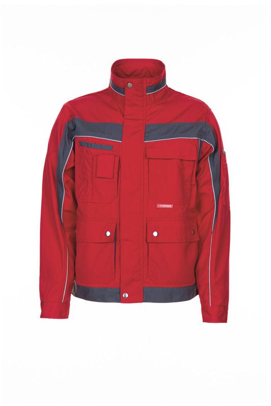 Produktbild Planam Plaline Arbeitsjacke Bundjacke rot schiefer Größe 102