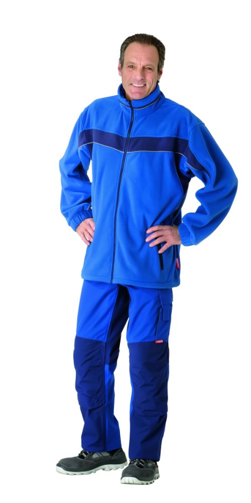 Produktbild Planam Plaline Arbeitsjacke Fleecejacke kornblau marine Größe M bild 2