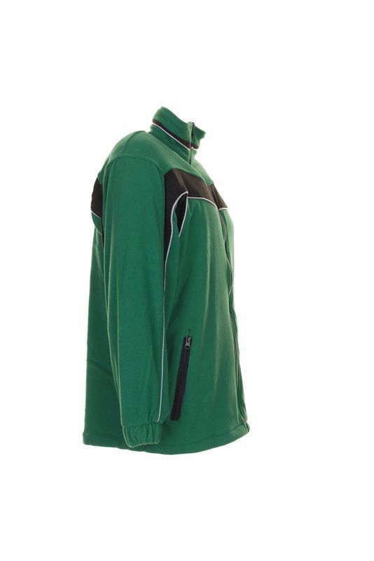 Produktbild Planam Plaline Arbeitsjacke Fleecejacke grün schwarz Größe L bild 4
