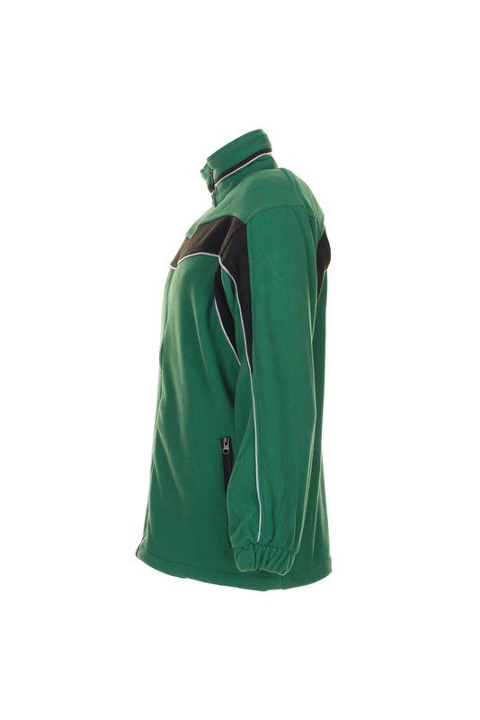 Produktbild Planam Plaline Arbeitsjacke Fleecejacke grün schwarz Größe L bild 5