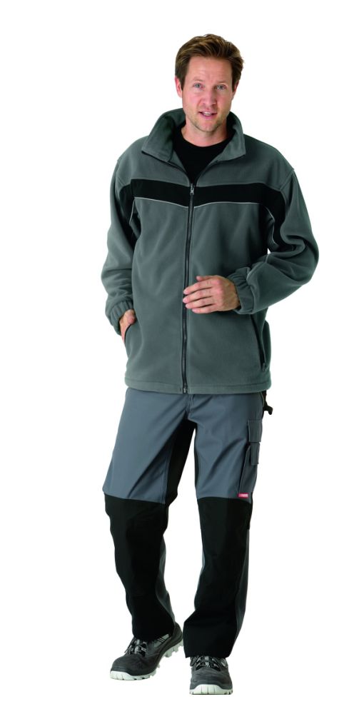 Produktbild Planam Plaline Arbeitsjacke Fleecejacke schiefer schwarz Größe XL bild 2