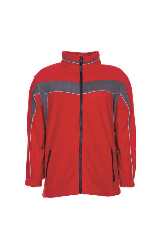 Produktbild Planam Plaline Arbeitsjacke Fleecejacke rot schiefer Größe L