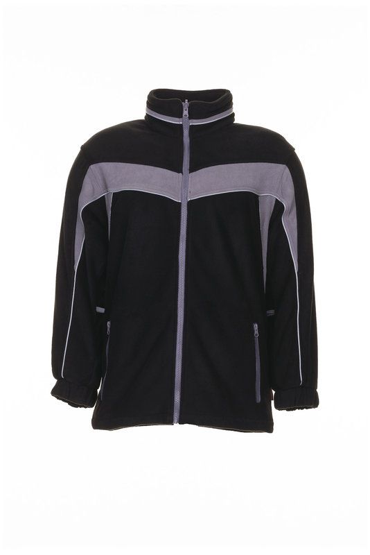 Produktbild Planam Plaline Arbeitsjacke Fleecejacke schwarz zink Größe XXL