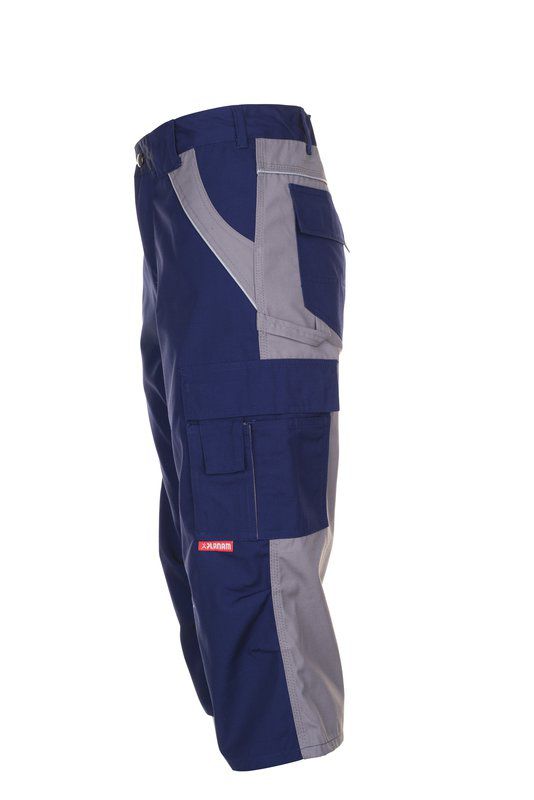 Produktbild Planam Plaline Arbeitskleidung dreiviertel Hose marine zink S bild 5