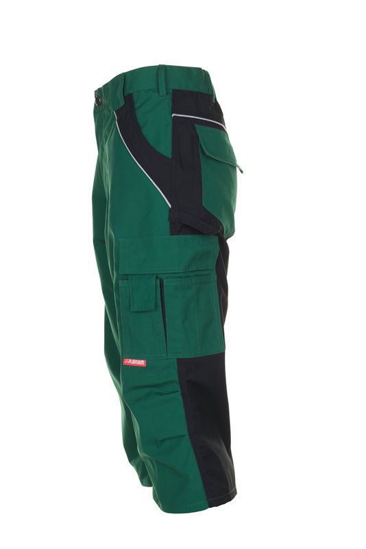 Produktbild Planam Plaline Arbeitskleidung dreiviertel Hose grün schwarz L bild 5