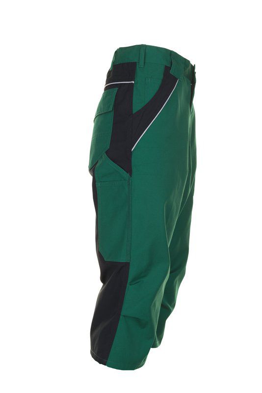 Produktbild Planam Plaline Arbeitskleidung dreiviertel Hose grün schwarz XL bild 4