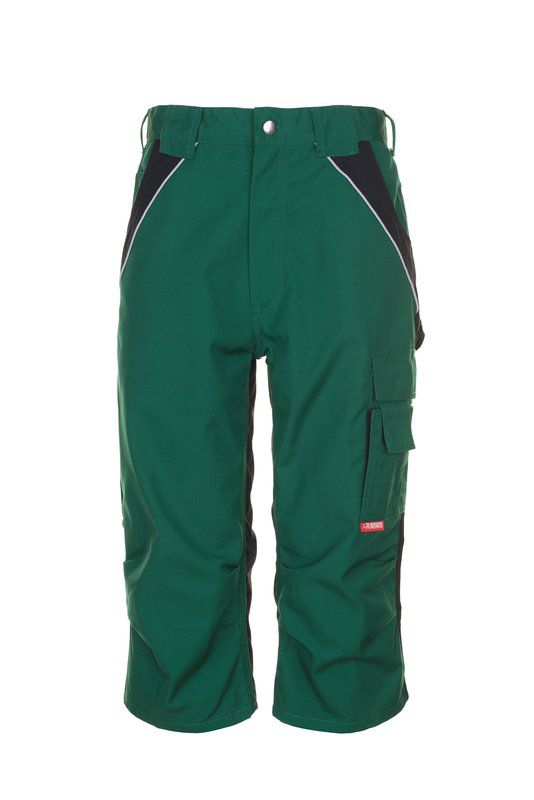 Produktbild Planam Plaline Arbeitskleidung dreiviertel Hose grün schwarz XXL