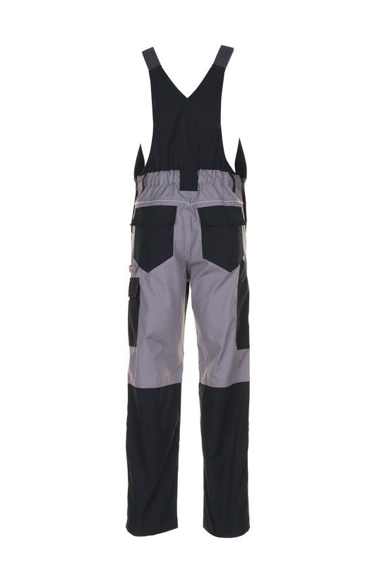 Produktbild Planam Plaline Arbeitshose Latzhose schwarz zink Größe 46 bild 3