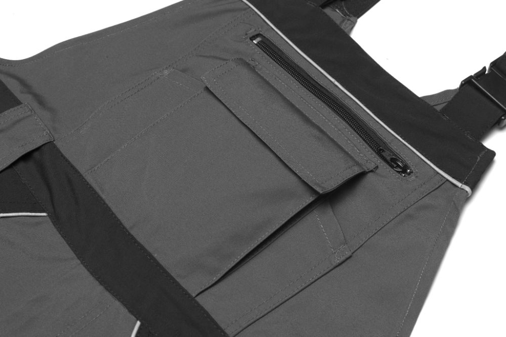 Produktbild Planam Plaline Arbeitshose Latzhose marine zink Größe 98 bild 8