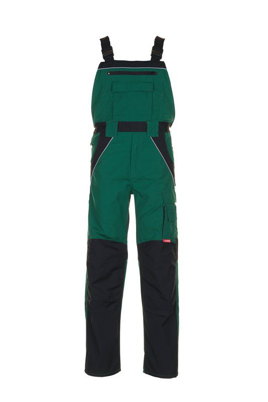 Produktbild Planam Plaline Arbeitshose Latzhose grün schwarz Größe 25