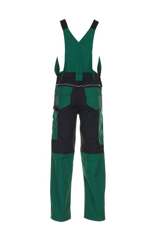 Produktbild Planam Plaline Arbeitshose Latzhose grün schwarz Größe 27 bild 2