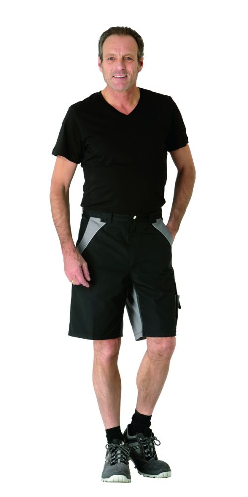 Produktbild Planam Plaline Arbeitskleidung Shorts schwarz zink XL bild 2