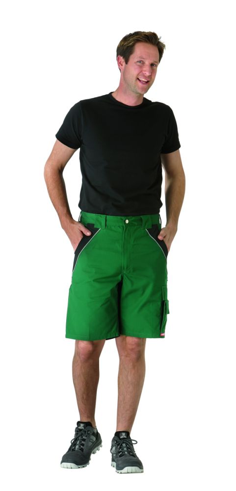 Produktbild Planam Plaline Arbeitskleidung Shorts grün schwarz XL bild 2