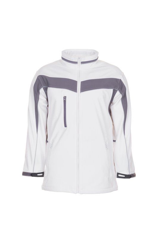 Produktbild Planam Plaline Arbeitsjacke Softshelljacke reinweiß zink Größe XL