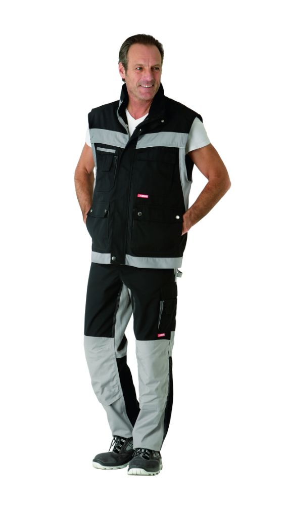 Produktbild Planam Plaline Arbeitsweste schwarz zink XS bild 2