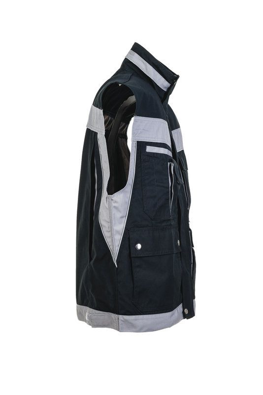 Produktbild Planam Plaline Arbeitsweste schwarz zink L bild 4