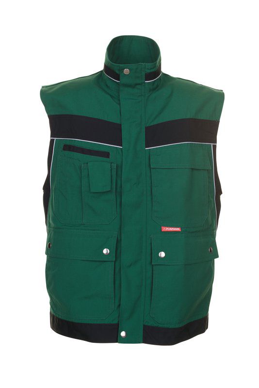 Produktbild Planam Plaline Arbeitsweste grün schwarz XS