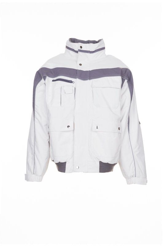 Produktbild Planam Plaline Arbeitsjacke Winterblouson reinweiß zink Größe S