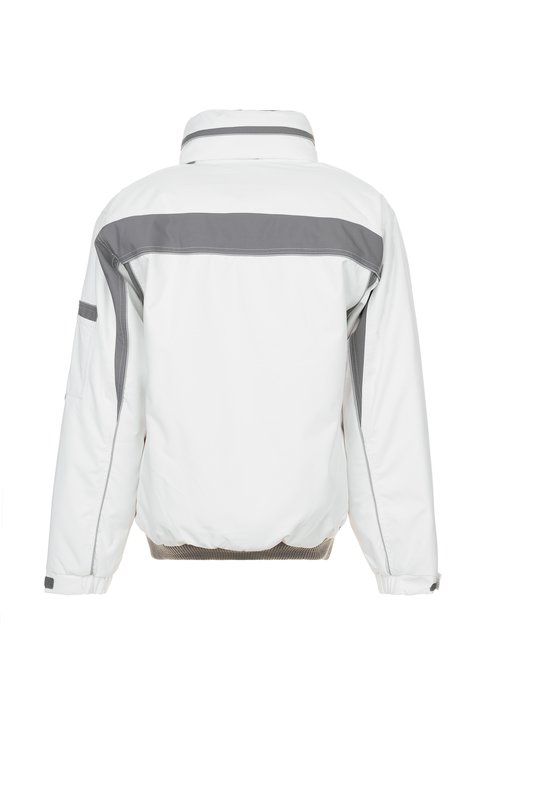 Produktbild Planam Plaline Arbeitsjacke Winterblouson reinweiß zink Größe L bild 2